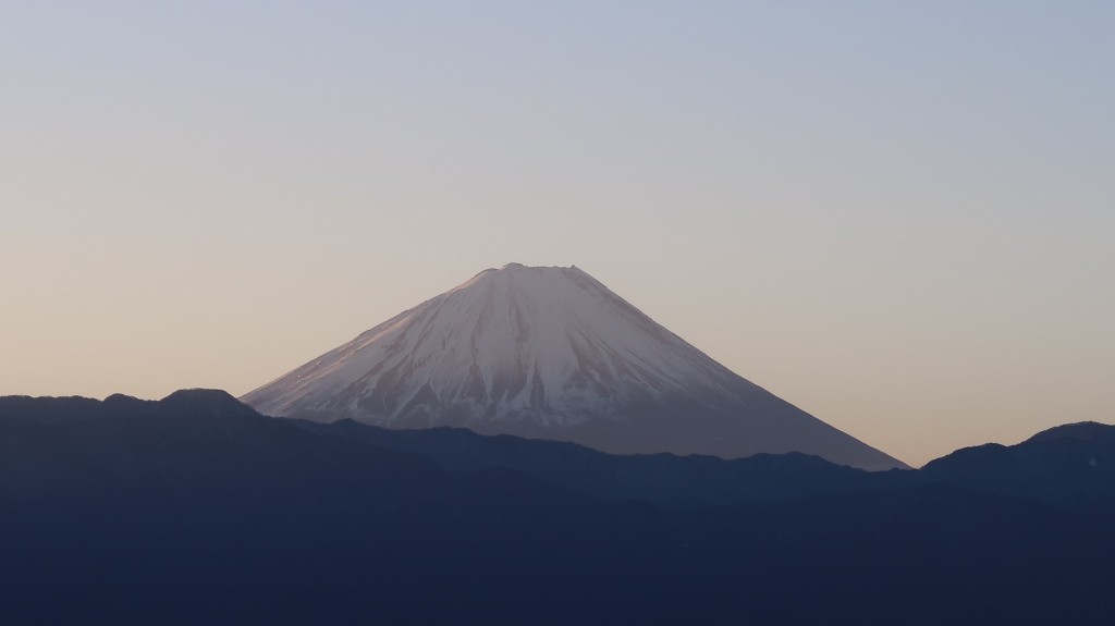 山梨県側から見た富士山