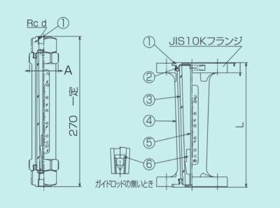 ポリサルフォン樹脂（PSU）のテーパー管